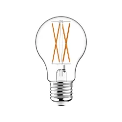 Filamentlamp standaardvorm E27 2,2W 470lm 3000K 300° CRI 80 