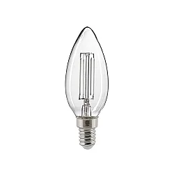 Filamentlamp kaarsvorm 4,8W 470lm 2700K 300° CRI 90 dimbaar
