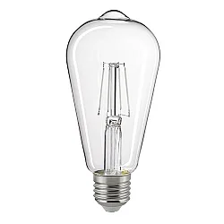 Lichtbron Edison peervorm 7W 806lm 2700K 300° CRI 90 dimbaar