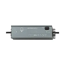 LED voedingseenheid POWERLINE OUTDOOR dimbaar, waterdicht, grijs