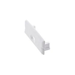 Eindkap SURFACE 20 flush, wit