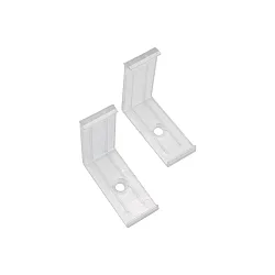 Montageklem CORNER 20 set van 2, wit