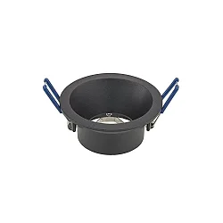 Inbouwarmatuur set terug GU5,3 IP20, zwart