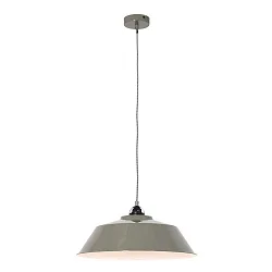 Pendelarmatuur NOVÉ halfrond E27 IP20, groen dimbaar