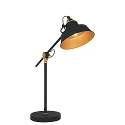 Mexlite Table lamp NOVÉ, 1 flame, black