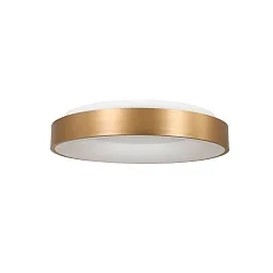 Plafondarmatuur RINGLEDE - Ø 38CM rond, medium, direct / indirect IP20, goud dimbaar