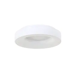 Plafondarmatuur RINGLEDE - Ø 38CM rond, medium, direct / indirect IP20, wit mat dimbaar