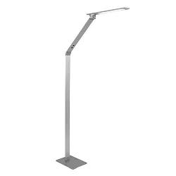 Staande lamp SERENADE CCT Switch, instelbaar, met aanraakdimmer IP20, aluminium geborsteld dimbaar