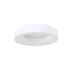 Plafondarmatuur RINGLEDE - Ø 30CM klein, rond, direct / indirect IP20, wit mat dimbaar