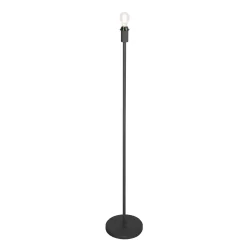 Staande lamp NOOR 1-vlams E27 IP20, zwart dimbaar