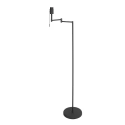 Staande lamp BELLA 1-vlams E27 IP20, zwart dimbaar