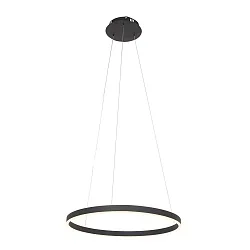 Pendelarmatuur RINGLUX LED IP20, zwart dimbaar