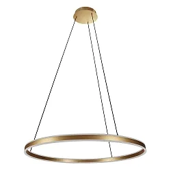 Pendelarmatuur RINGLUX up down IP20, goud dimbaar