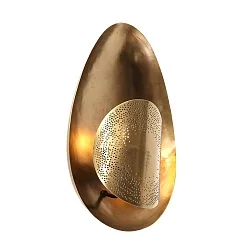 wall luminaire BRASS E27 IP20, dimmable