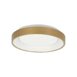 Plafondarmatuur RINGLEDE IP20, goud dimbaar