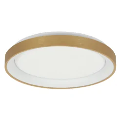 Plafondarmatuur RINGLEDE IP20, goud dimbaar
