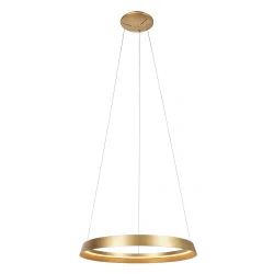 Pendelarmatuur RINGLUX IP20, goud dimbaar