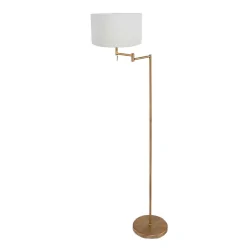 floor lamp BELLA 1 flame E27 IP20, bronze dimmable