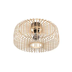 ceiling luminaire BREEZA BEACH 1 flame E27 IP20, black dimmable