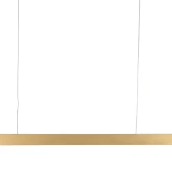 Pendelarmatuur BRIGHTLINE 2-vlams IP20, goud dimbaar