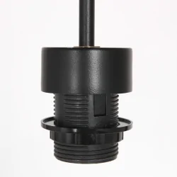 Pendelarmatuur SPARKLED LIGHT 1-vlams E27 IP20, zwart dimbaar