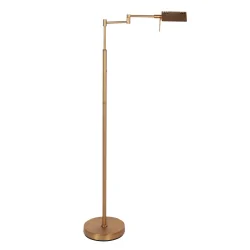 Staande lamp GLOWGO 1-vlams IP20, brons dimbaar