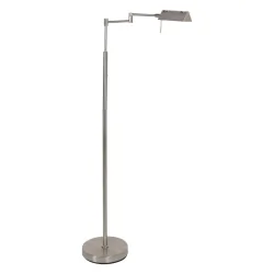 Staande lamp GLOWGO 1-vlams IP20, staal dimbaar