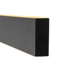 pendant luminaire KAROL 2 flames IP20, black dimmable