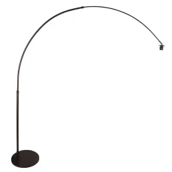 floor lamp SPARKLED LIGHT 1 flame E27 IP20, cocoa dimmable