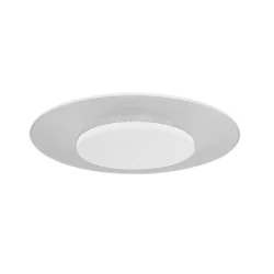ceiling luminaire LIDO round, medium, indirect, perforated IP20, white matt dimmable