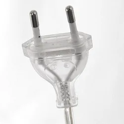 floor lamp SPARKLED LIGHT cylindrical, with switch, with shade, with plug, adjustable E27 IP20, steel brushed 