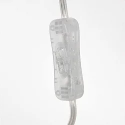 wall luminaire SPARKLED LIGHT cylindrical, with shade, adjustable E27 IP20, steel brushed 