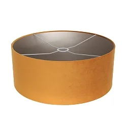 Lampenkap KAPPEN - Ø 50CM cilindrisch, goud mat, zand
