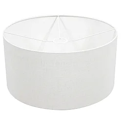 shade KAPPEN - Ø 40CM flat, cylindrical, white