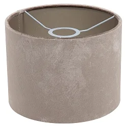 Lampenkap KAPPEN - Ø 20CM hoog, cilindrisch, zilver