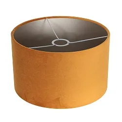 Lampenkap KAPPEN - Ø 30CM cilindrisch, goud mat, zand