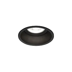 Recessed spot DEEP 1.0 PAR16, GU10 max. 12W, with leaf springs, black