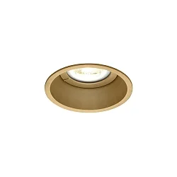 Inbouwarmatuur DEEP CEILING REC 1.0 PAR16 GU10 IP20, champagne, gelakt  12W
