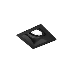 LED Recessed spot PLANO 1.0, 350/500mA, 7/10W 1800-2850K, CRi >95, rotatable/swivelling, black