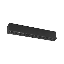 Spot PIRRO PETIT CEILING SURF 12.0 IP20, zwart mat 