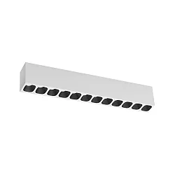 Spot PIRRO PETIT CEILING SURF 12.0 IP20, zwart mat, wit mat 