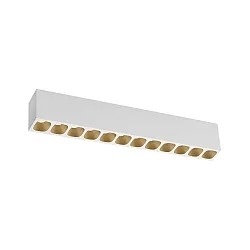 Spot PIRRO PETIT CEILING SURF 12.0 IP20, champagne, wit mat 