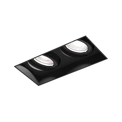 LED Recessed spot STRANGE 2.0, 350/500mA, 2x 7/10W 3000K, CRi >90, black