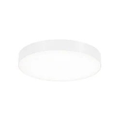 Wand- en plafondarmatuur ROBY 3.5 groot IP44, wit dimbaar
