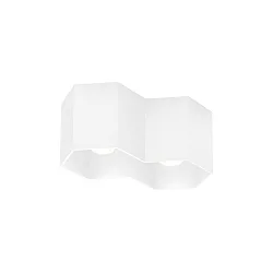 Ceiling luminaire HEXO 2.0 PAR16, 2x GU10 max. 12W, white
