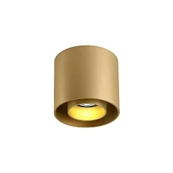 Spot RAY CEILING SURF 1.0 PAR16 GU10 IP20, champagne dimbaar