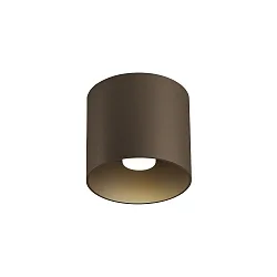 Downlight RAY 1.0 - PAR16 cilindrisch, zonder reflector GU10 IP20, brons dimbaar