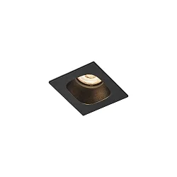 Downlight PIRRO 1.0 1-vlams IP20, zwart dimbaar