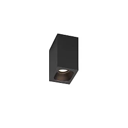 LED Ceiling luminaire PIRRO 1.0, 1 Spot, 4.5W 3000K, CRi >90, dimmable, black