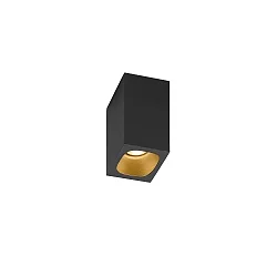 Downlight PIRRO 1.0 1-vlams IP20, goud, zwart dimbaar